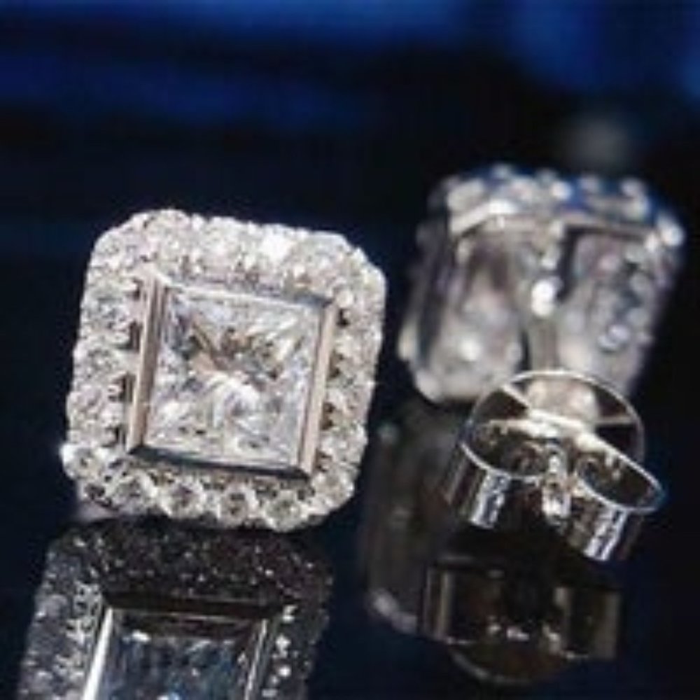 CZ Dazzling Imitate Zircon Earring for Women